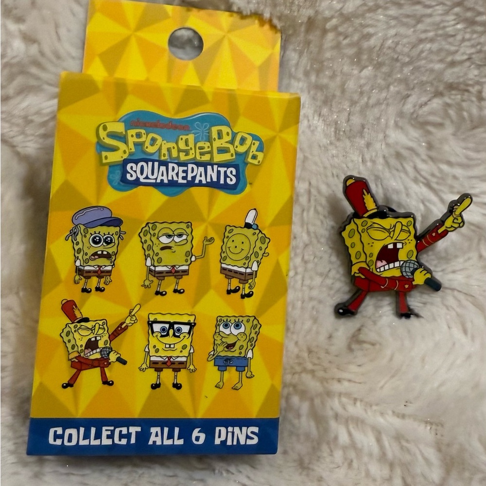 SpongeBob SquarePants Blind Box Enamel Pin Hot Topic Exclusive marching band